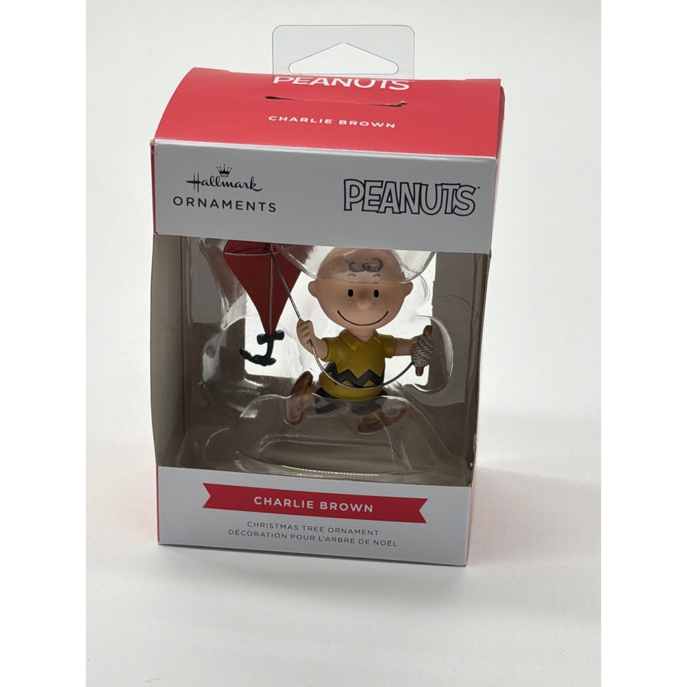 Hallmark Peanuts Charlie Brown Christmas Ornament Red Kite 3HCM4264 New in Box